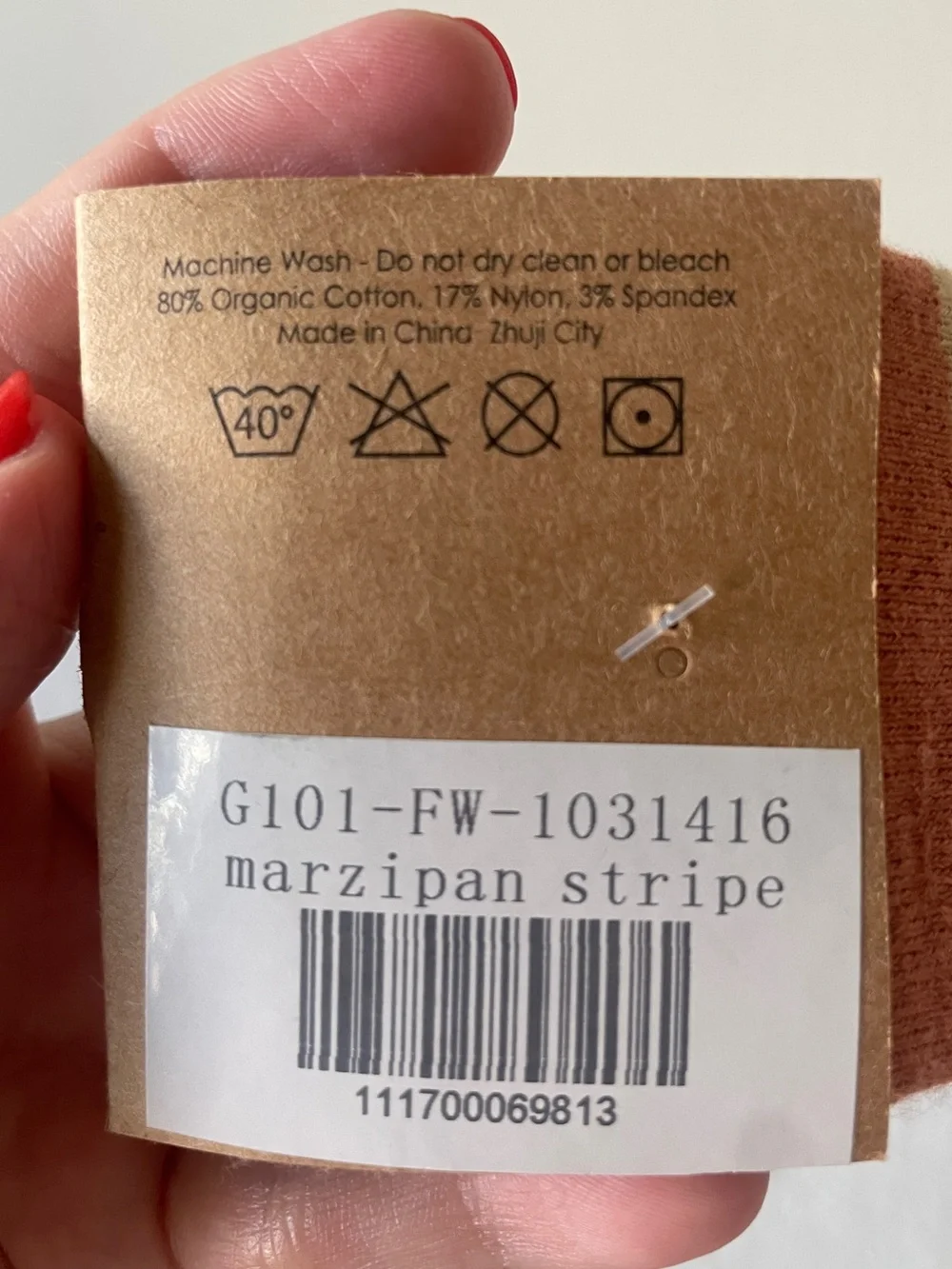 NWT Kate Quinn marzipan stripe socks